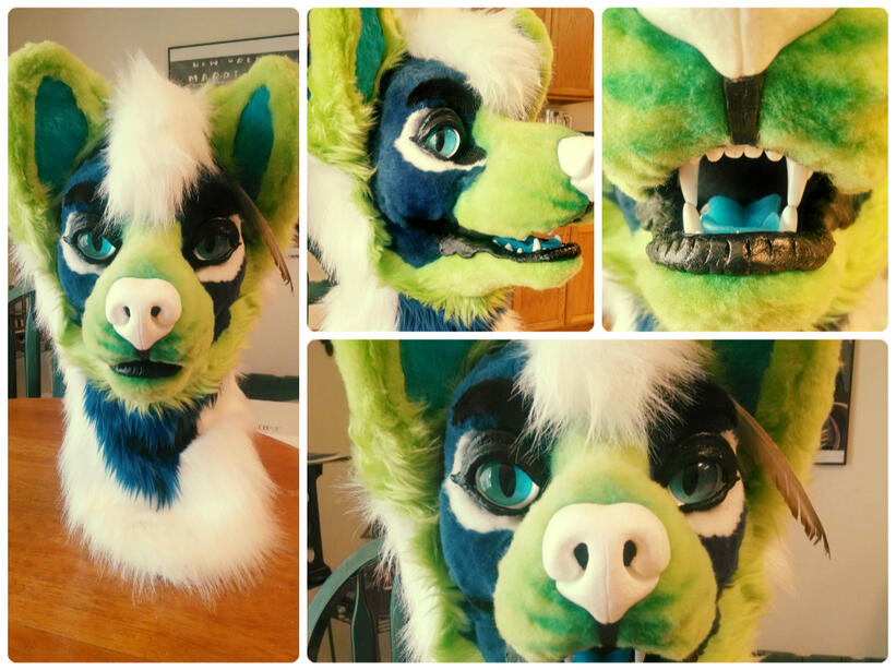 Personal Head base: DreamVision Creations (head sculpt, nose, teeth, tongue), Yeep (eyes)