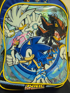 Got all the autographs on my backpack!