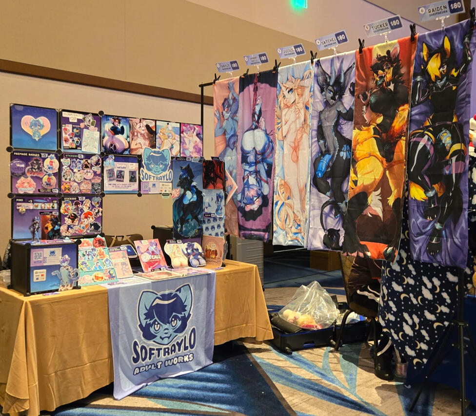 Megaplex Adult Den - 6' - 8' booth