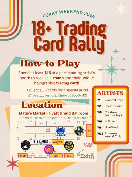 Flier for our FWA Adult Den TCG rally